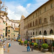 Perugia middelalder centrum