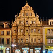Heidelberg Altstadt - RItters hus, byens ældste borgerhus.