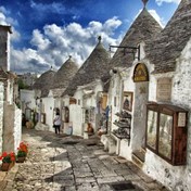 Alberobello med de karakteristiske Trulli huse