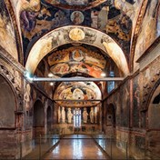 Chora kirken med dens fantastiske fresker  fra 1300 tallet - blandt de fineste i verdenen.